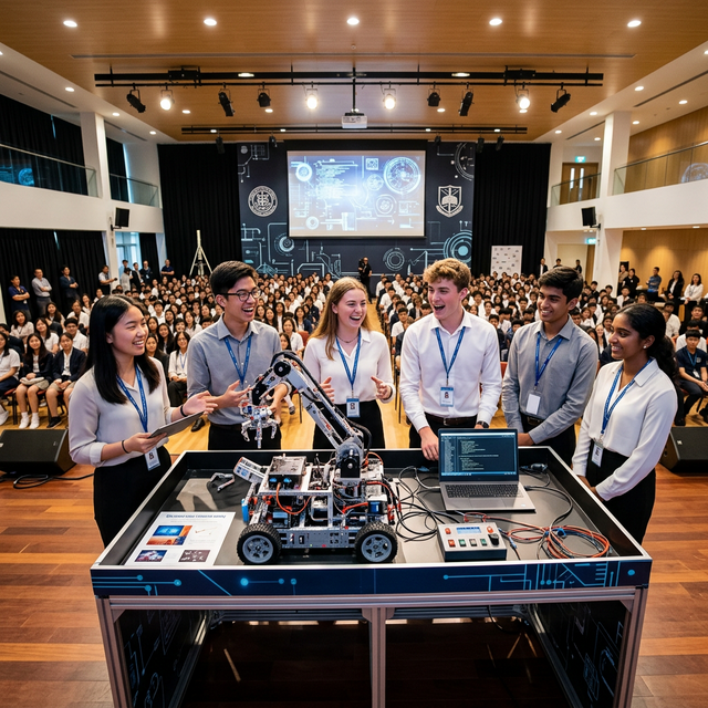 Science Slam Bühnenpräsentation